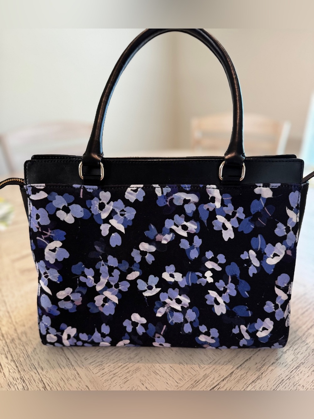 Kate Spade Montford Park Jovie Floral Tote Bow Satchel NWOT COA - Picture 4 of 16